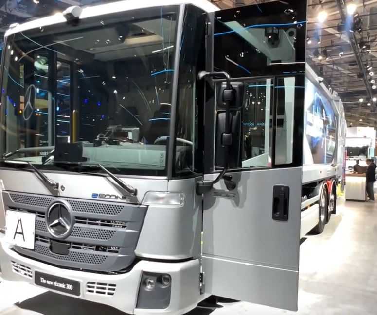 Mercedes Benz eEconic On Display At Brisbane Truck Show image