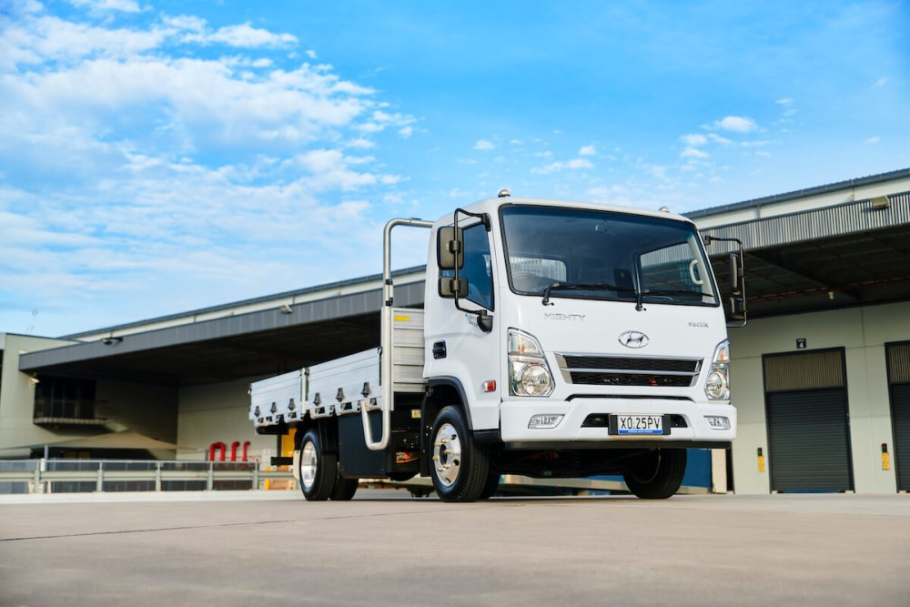 EV Hyundai truck with 200km range launched image